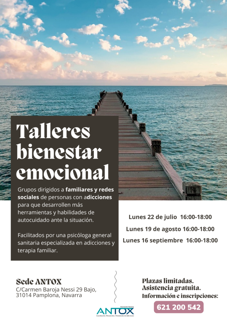 Talleres bienestar emocional - Red Navarra de Lucha contra la Pobreza y ...